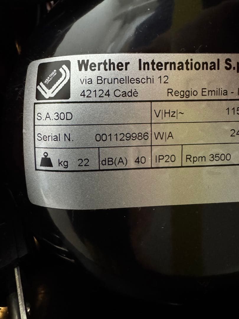 【美品】ワーサー30D