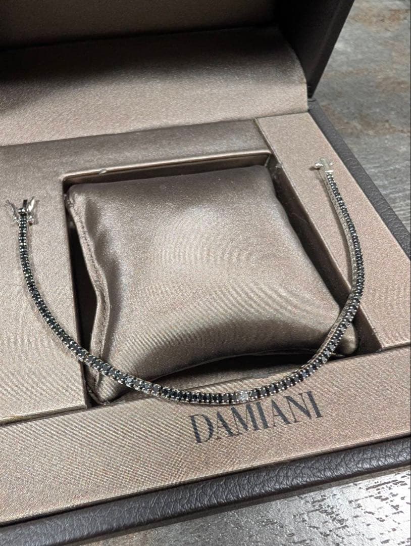 ダミアーニ ルーチェ ブラック ダイヤモンド ブレスレット・干場コラボモデル