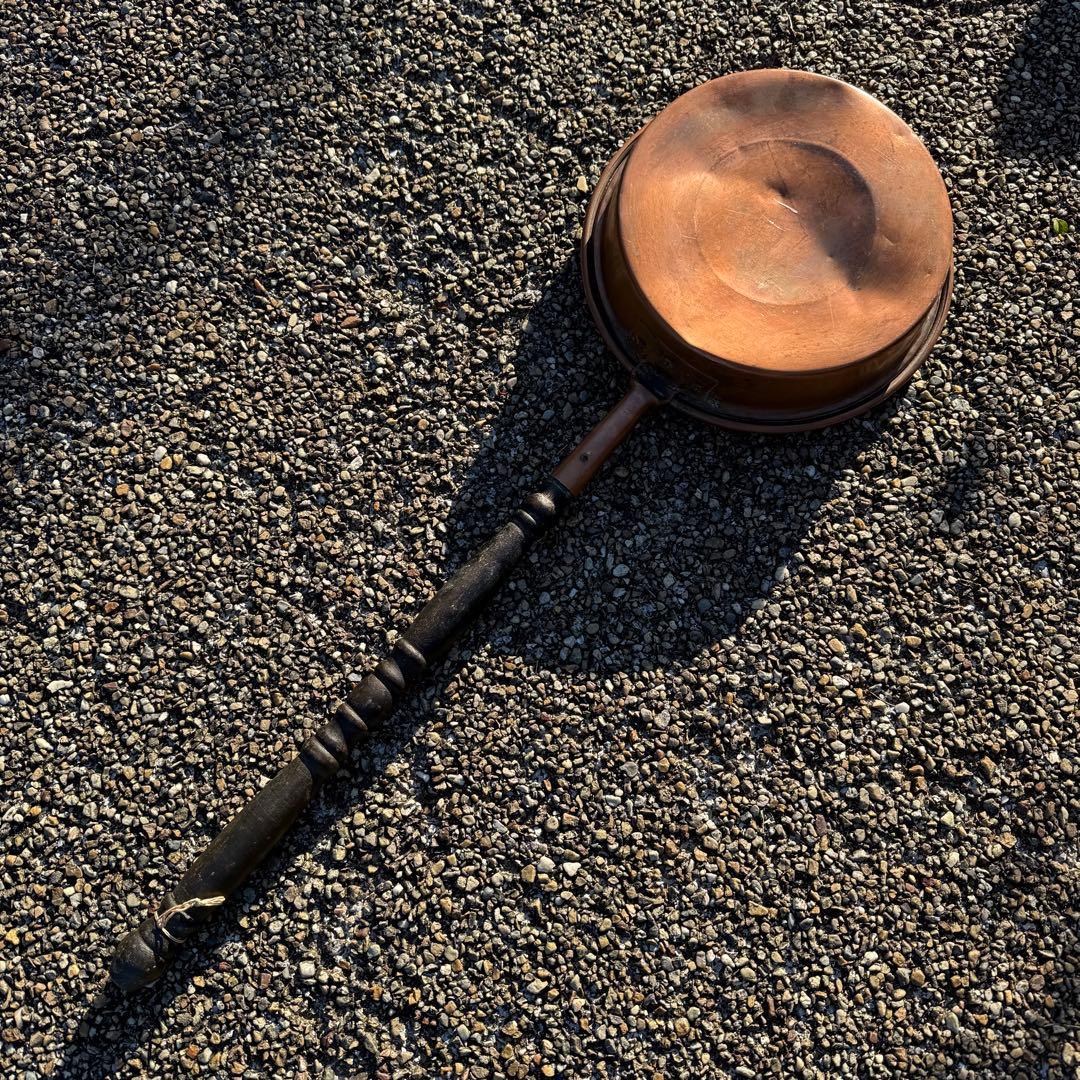 フランス アンティーク ヴィンテージ ブロンズ製 ベッドウォーマー