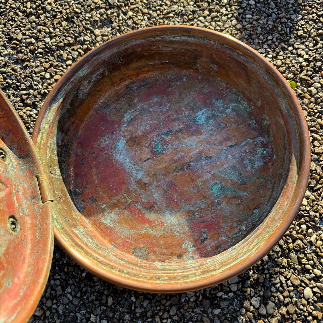 フランス アンティーク ヴィンテージ ブロンズ製 ベッドウォーマー