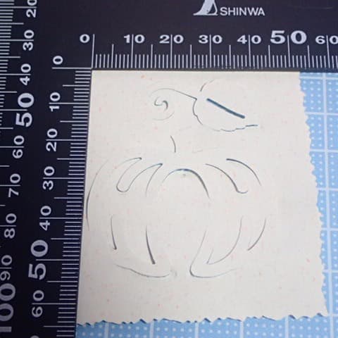 パンプキン　かぼちゃ　ガーランド　クラフトパンチ EKサクセス