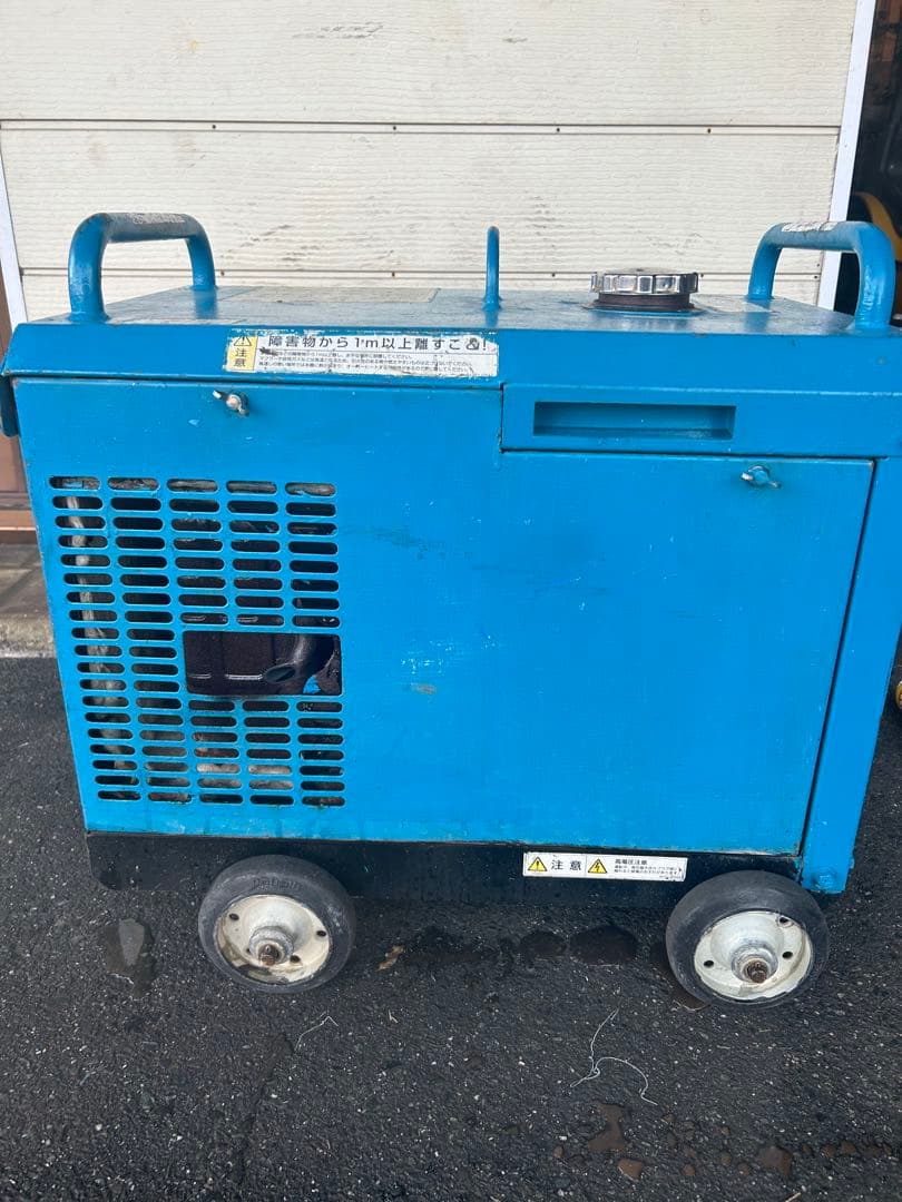 綺麗★ツルミHPJ-5ESM高圧洗浄機防音　ガン・高圧ホース・給排水ホースセット