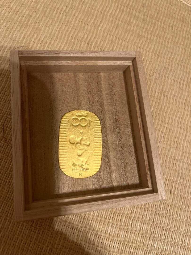 最終値下げ！Disney 小判 100周年記念 純金 10g ミニーマウス