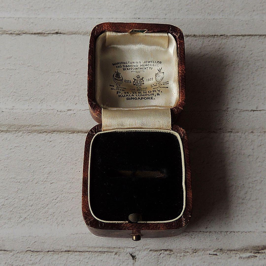 【希少】アンティーク ジュエリーケース P.H. HENDRY 王室御用達