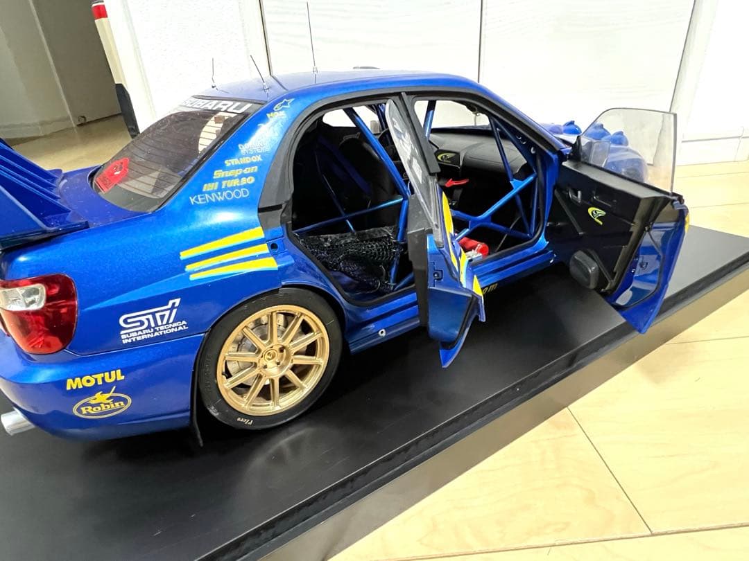【完成品】1/8 アシェット 週刊 スバル インプレッサをつくる