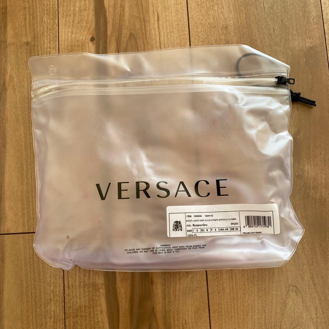 VERSACE ヴェルサーチェ 水着 スイムウェア レッド