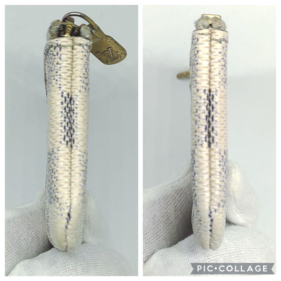 ルイヴィトン ダミエ アズール ポシェットクレ ケース