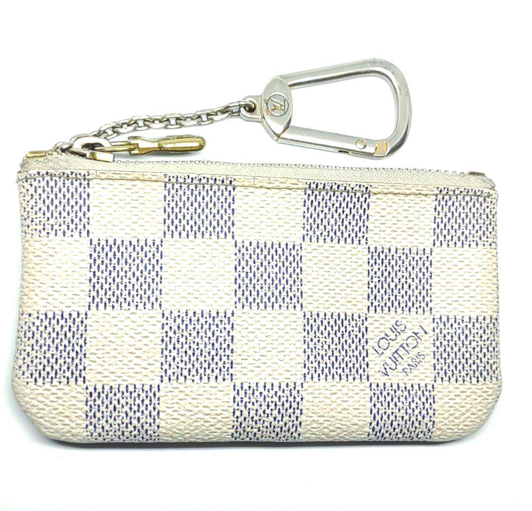 ルイヴィトン ダミエ アズール ポシェットクレ ケース