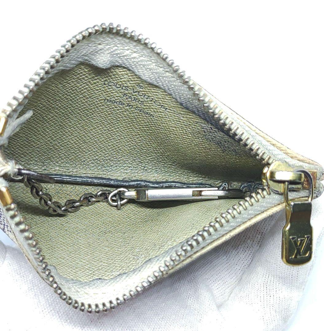 ルイヴィトン ダミエ アズール ポシェットクレ ケース