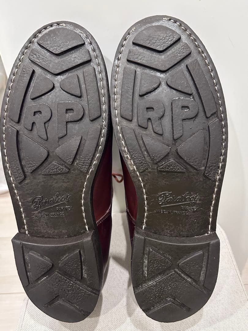 美品 パラブーツシャンボード ブラウンParaboot CHAMBOORD 8