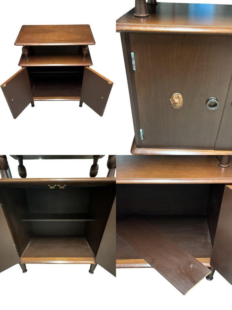 Morishige モリシゲ　コンソールキャビネット 木製クラシックキャビネット