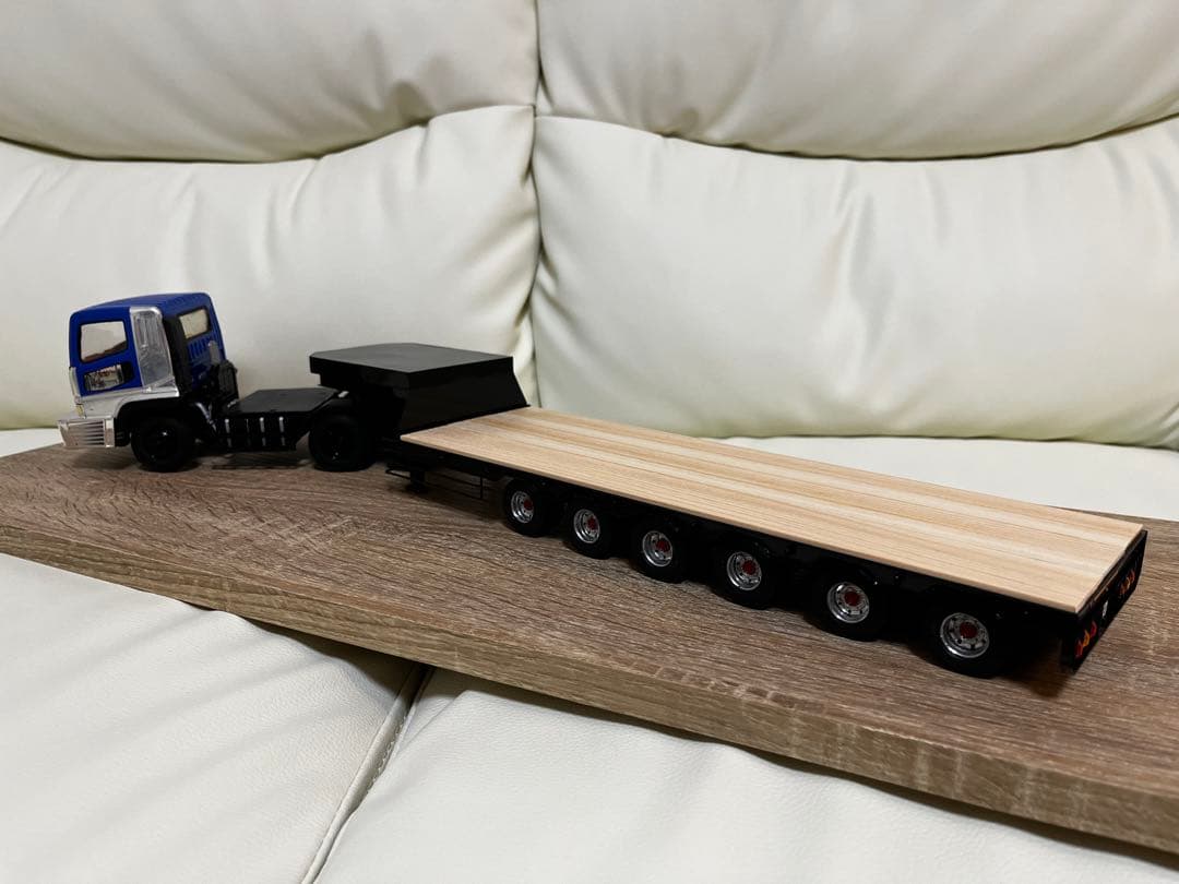 1/32 6軸トレーラー　舵切り　重量物運搬