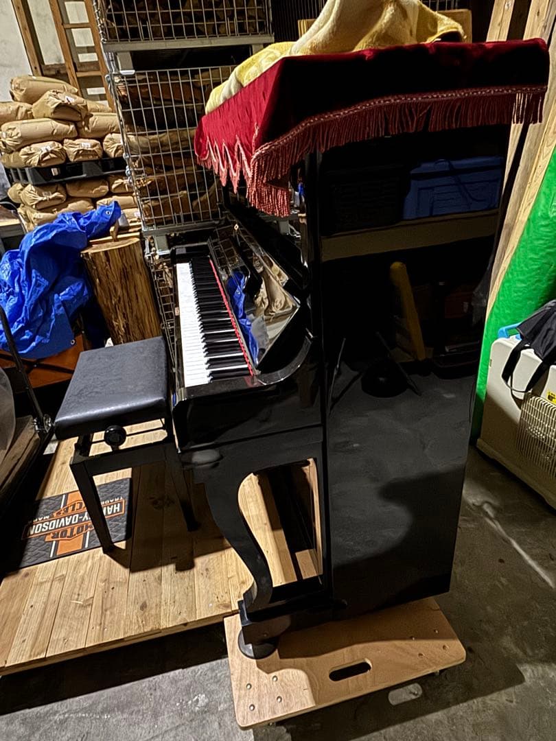 DIAPASON アップライトピアノ 黒