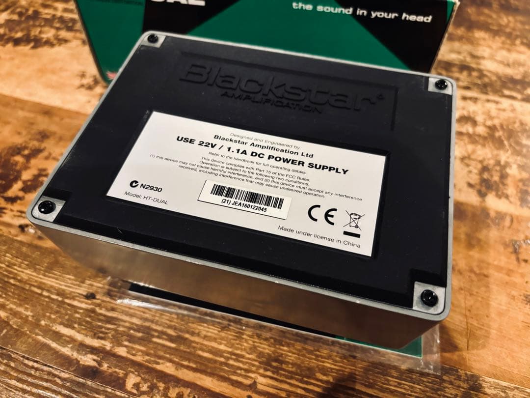 Blackstar HT-DUAL 真空管ディストーション