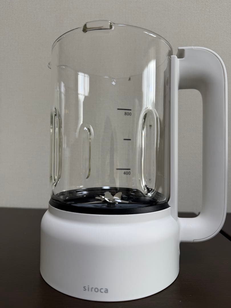 新品・未使用　siroca ヒーター機能付きブレンダー