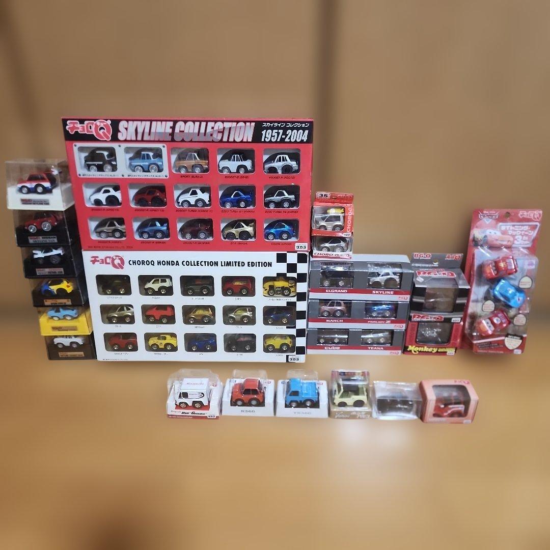 チョロQ スカイライン、ホンダコレクション、北海道増毛町消防車等　ジャンク扱い