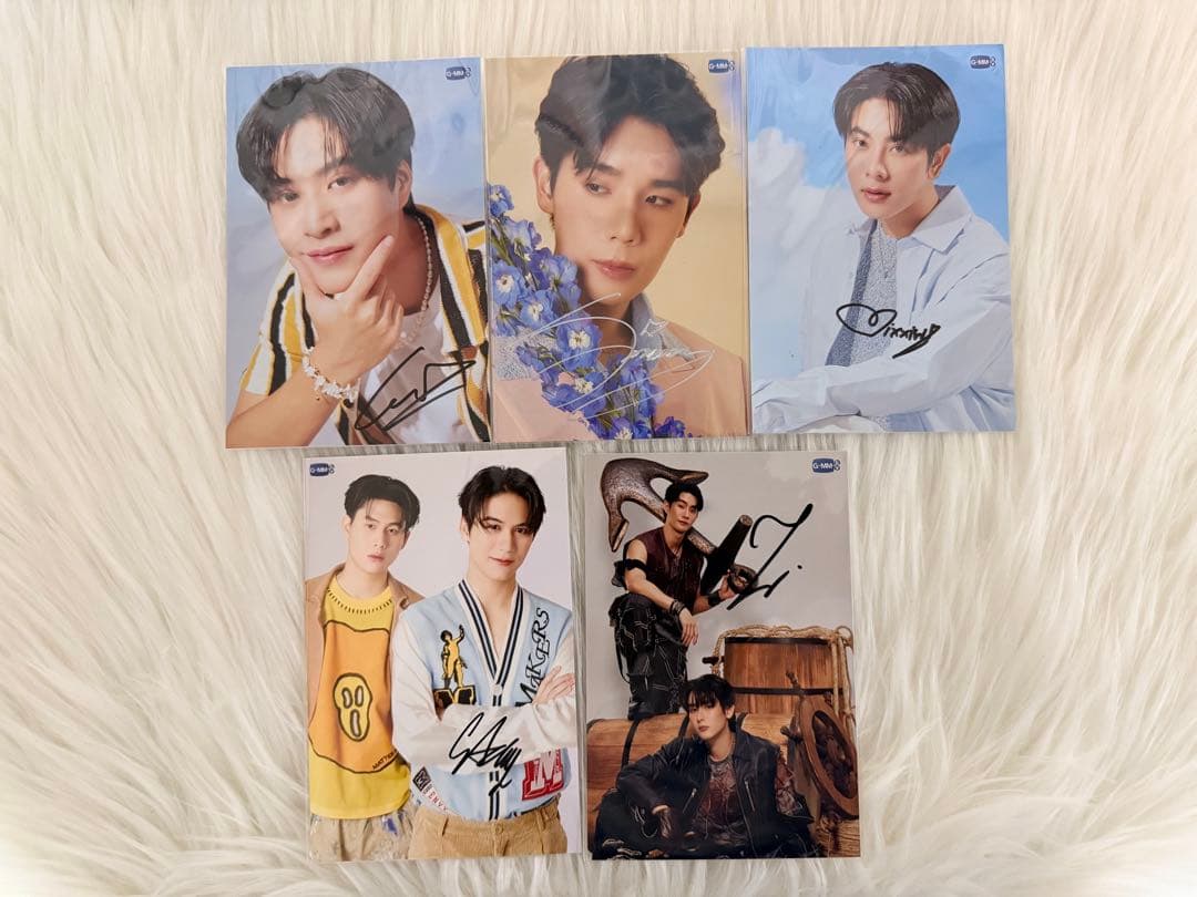 GMMTV 直筆サイン入りポストカード 5枚セット