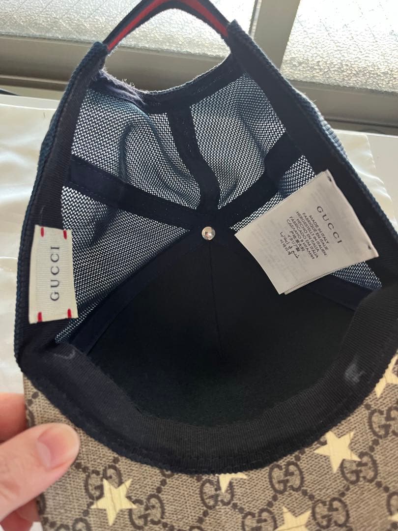 GUCCI (KIDS)星柄キャップ 56cm