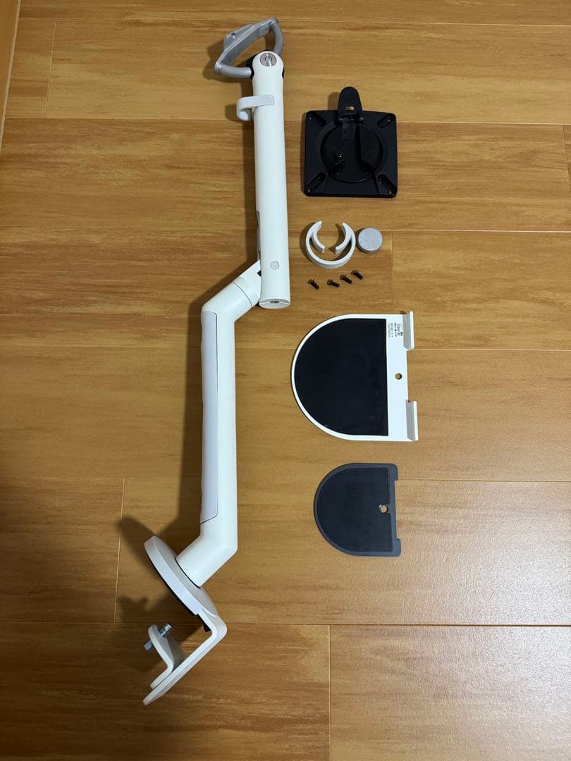 HermanMiller Floモニターアーム スプリットクランプ+天板カバー