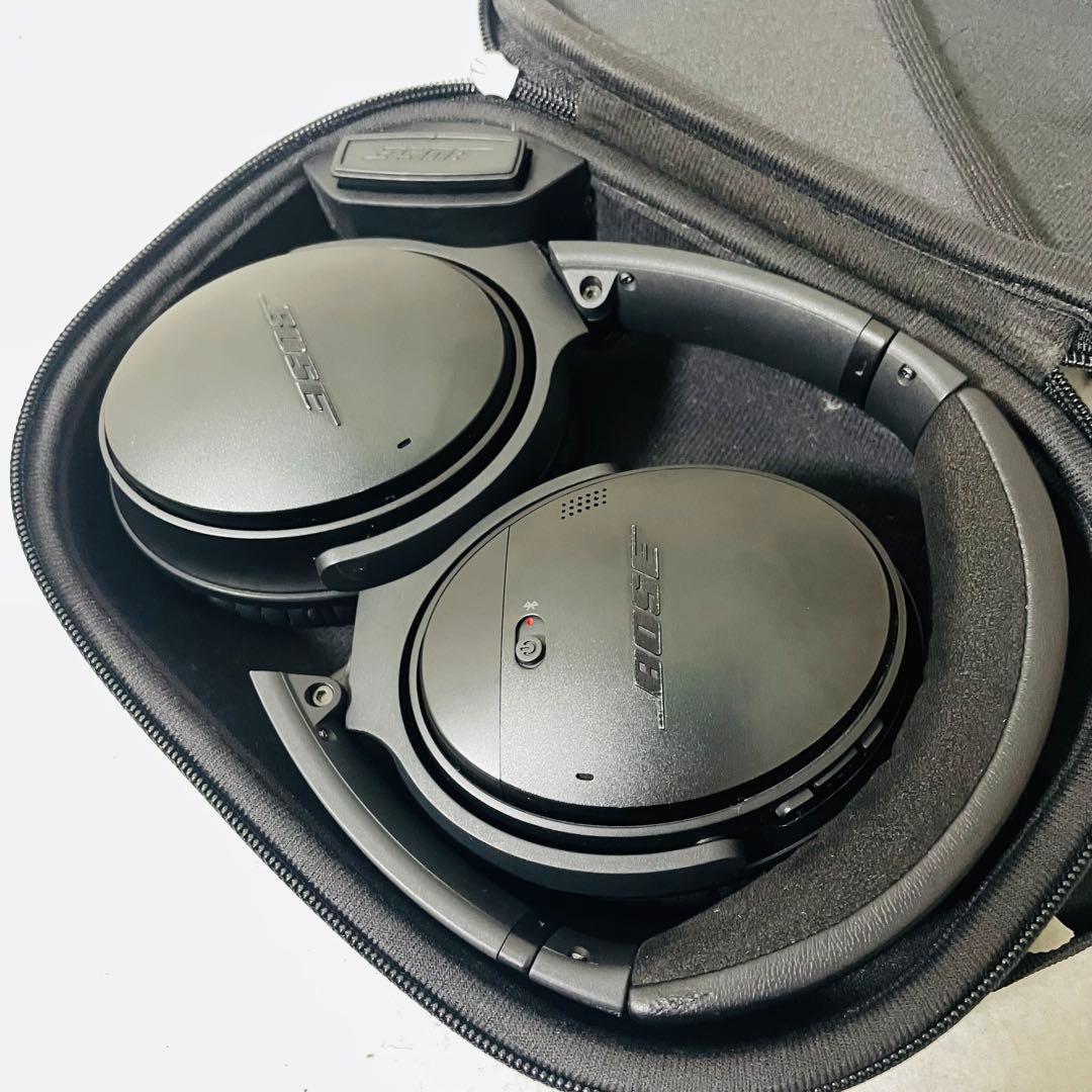 BOSE QuietComfort 35 ワイヤレス ヘッドホン パッド交換済