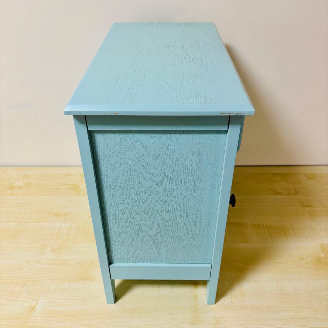 キャビネット　ビンテージ　レトロ　ポップ　棚　サイドテーブル　脇机 送料込み