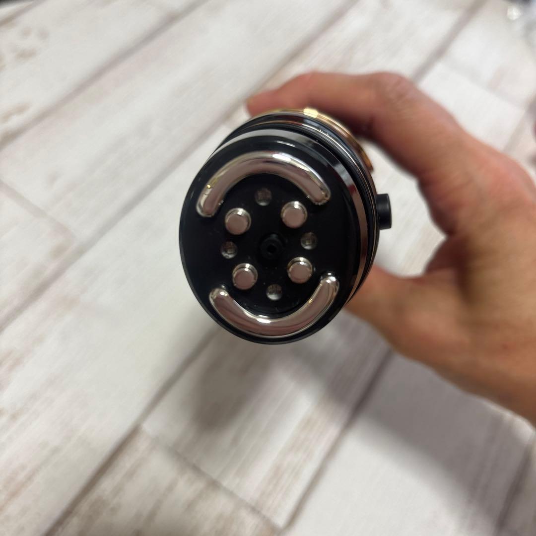 リアボーテ　エクラボーテ　美顔器　éclat ブラック/ゴールド　動作確認済み