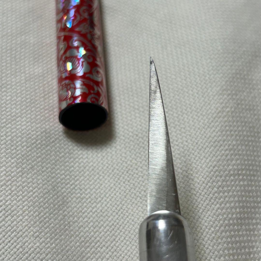 カービングナイフ 中古3本＋未使用1本＋ナイフセット