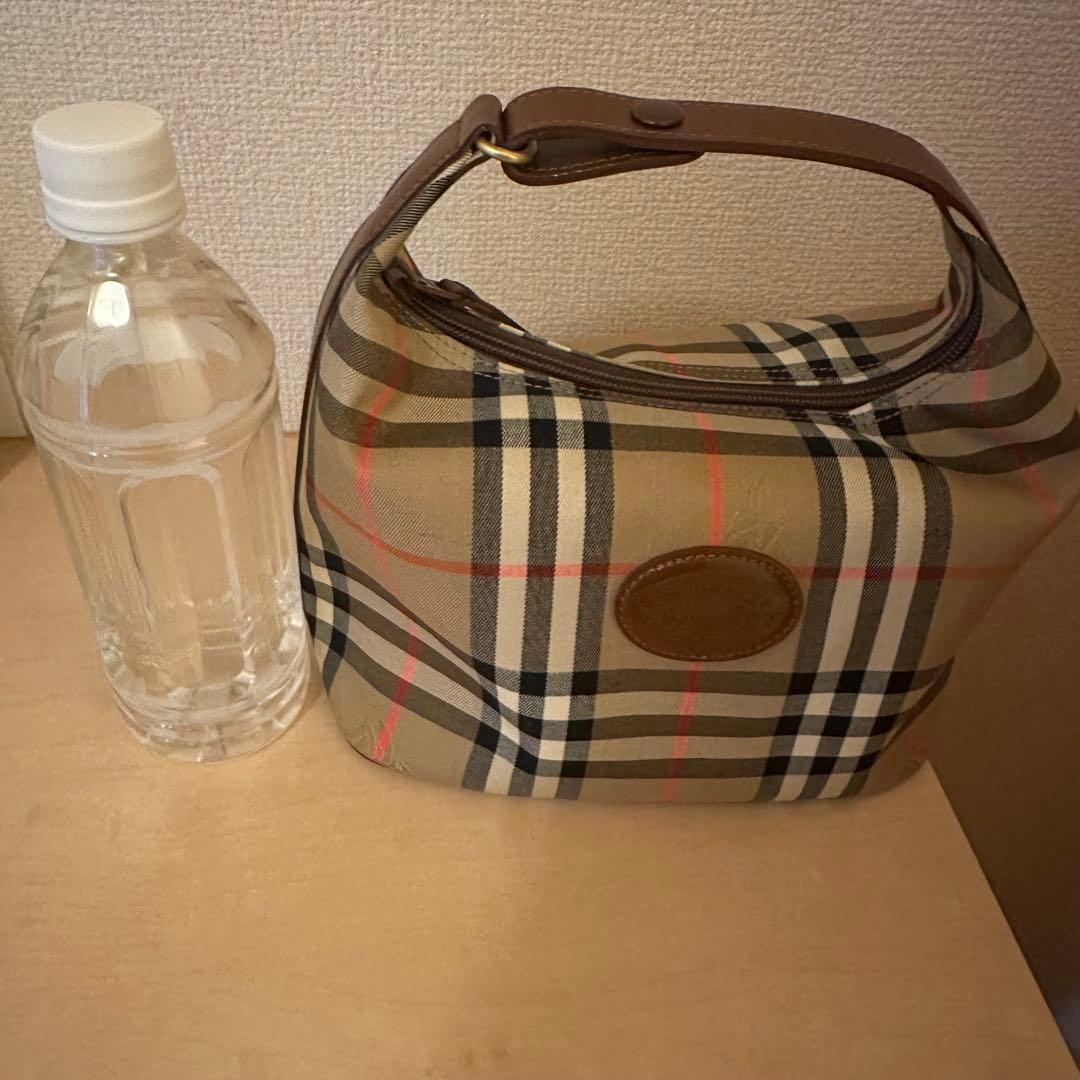 新年スペシャル出品　未使用バーバリー ミニハンドバッグ　ノバチェック