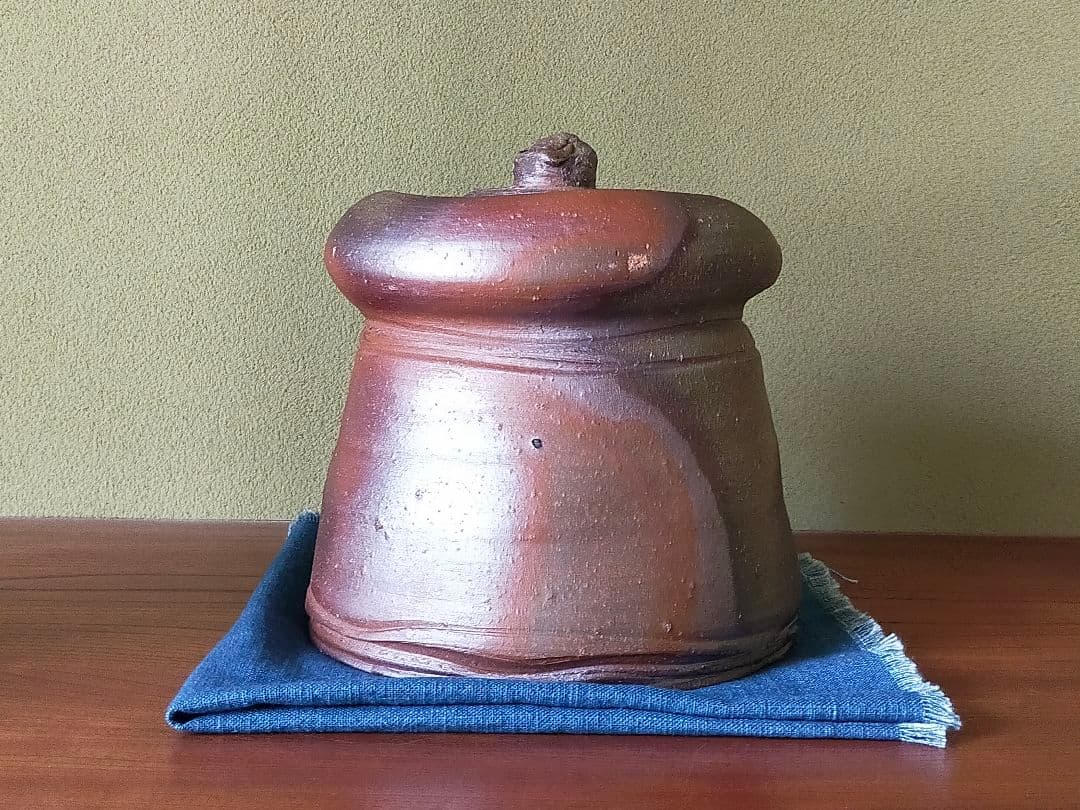 備前焼 金重晃介 水指