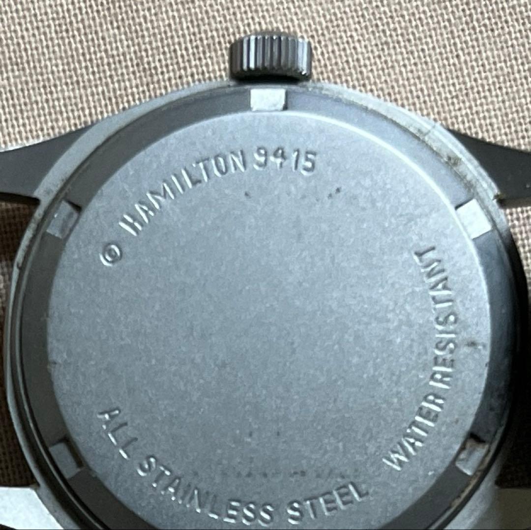 ジャンク ハミルトン カーキ ref.9415 ヴィンテージ 90s 手巻き