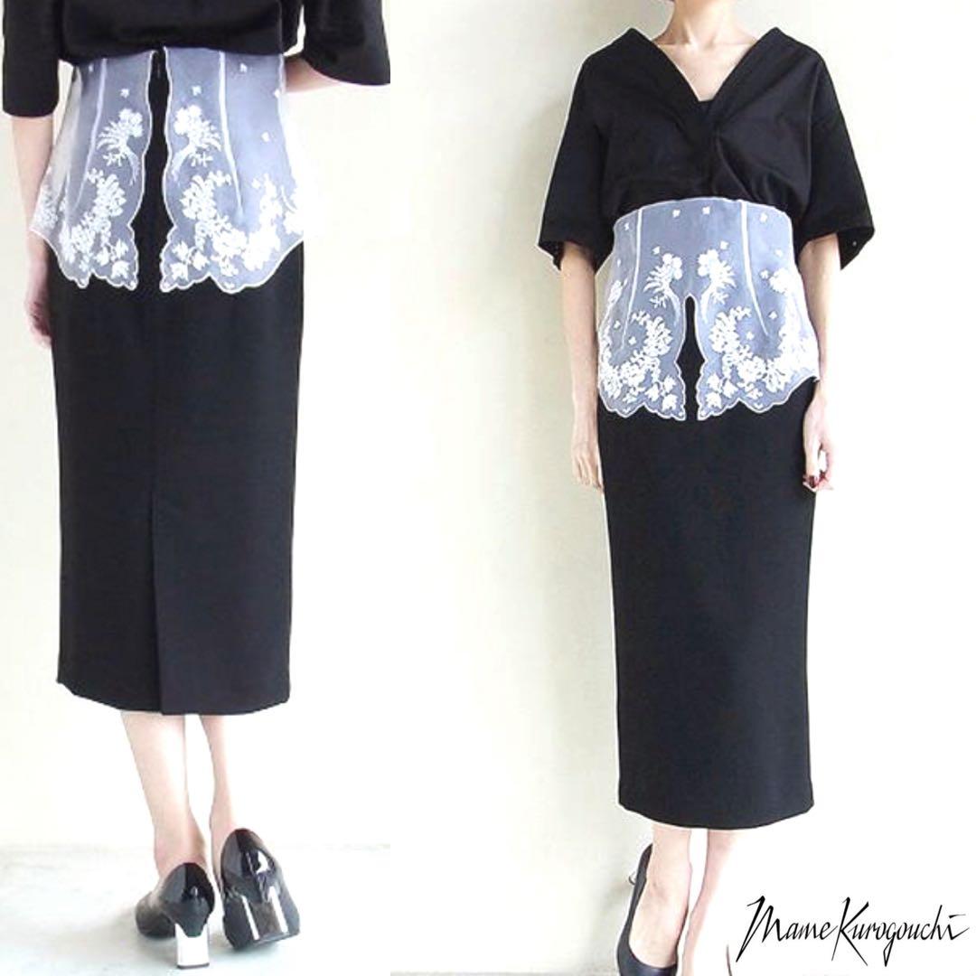 マメクロゴウチ♡ペプラムレーススカート