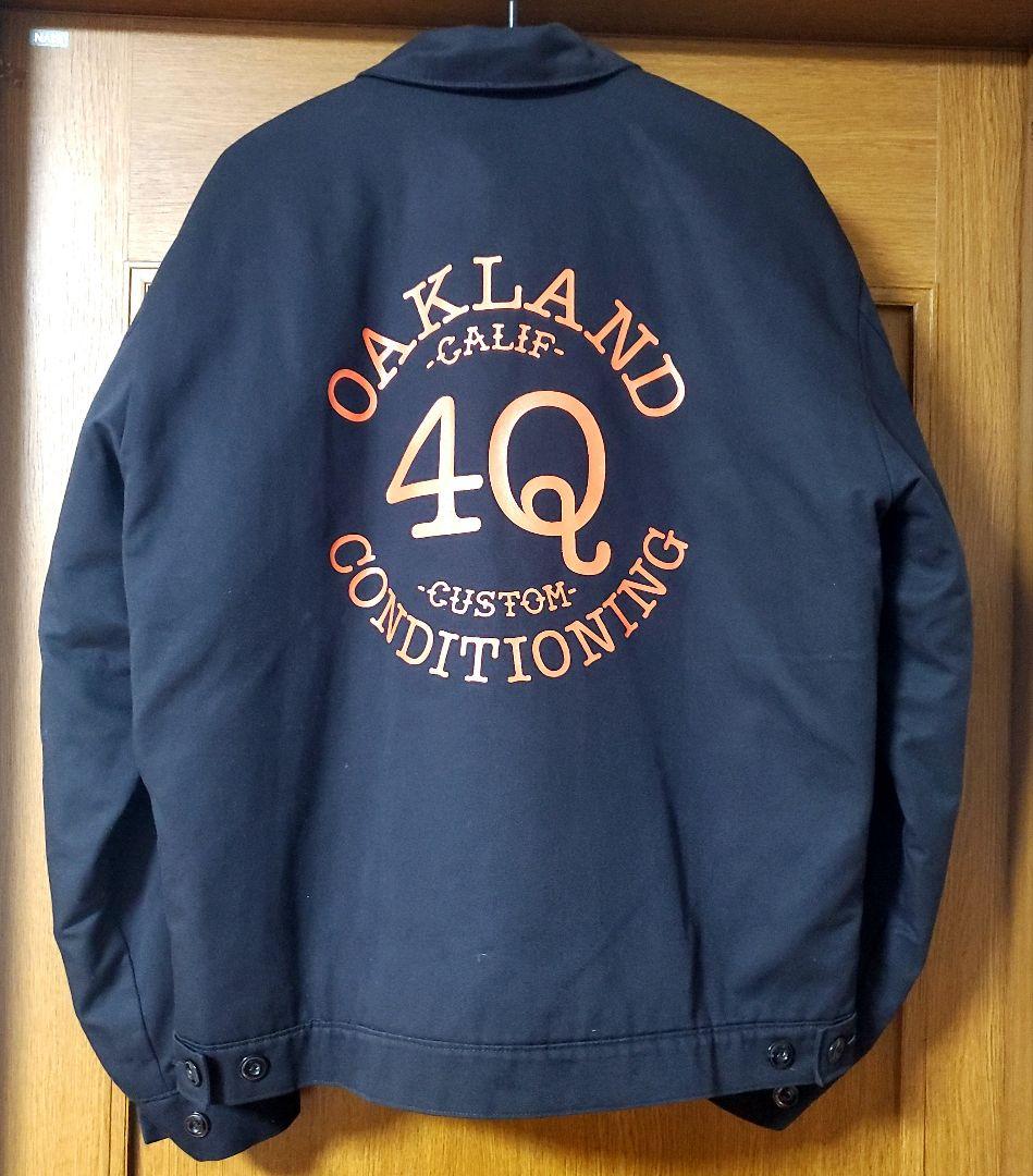 4Q conditioning Oakland work jacket　黒