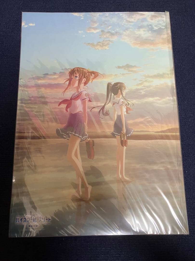 【非売品】ハイスクールフリート A3 サイズ クリアポスター