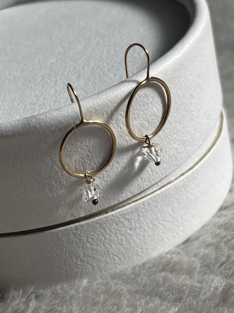 accessory mau アクセサリーマウ　ハーキマーダイヤモンド