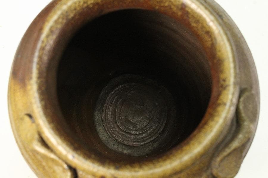 古備前 三耳壺 江戸時代 六古窯(K-XA852)