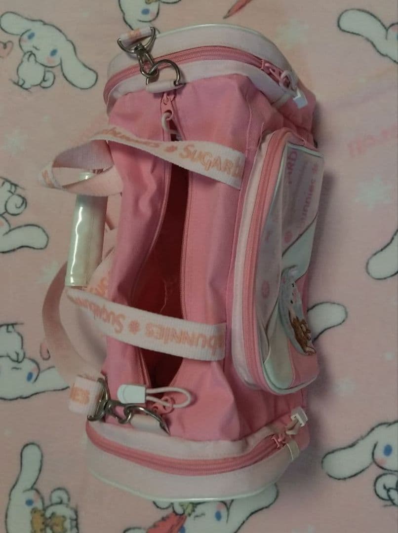 シュガーバニーズ　ビニールバッグ　難あり　当時物