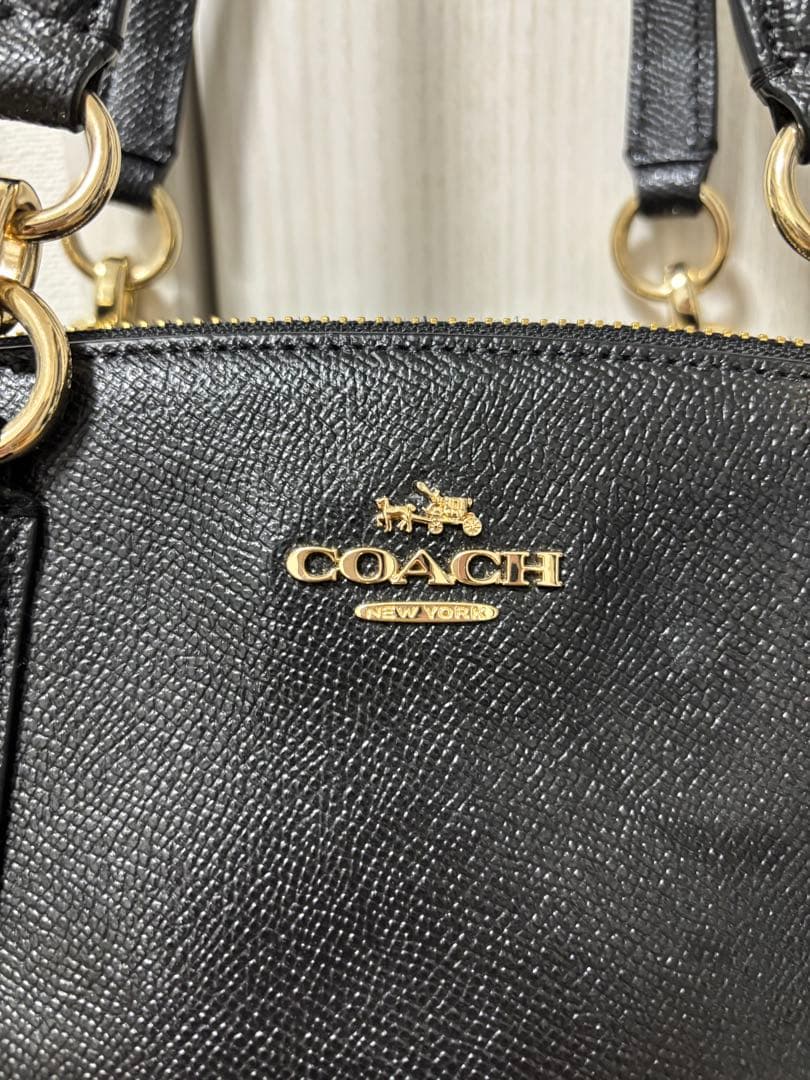 COACH ハンドバッグ ショルダーバッグ 2way ブラック 黒