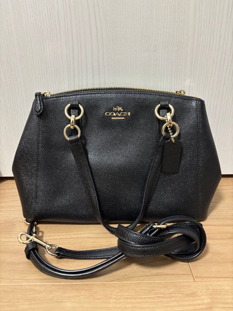 COACH ハンドバッグ ショルダーバッグ 2way ブラック 黒
