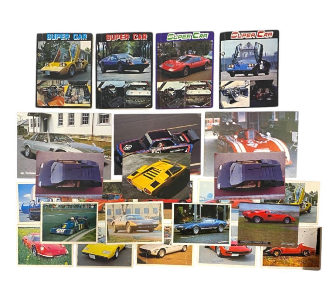 ヴィンテージ　当時物！ スーパーカー　カード　大量！　25ケ211