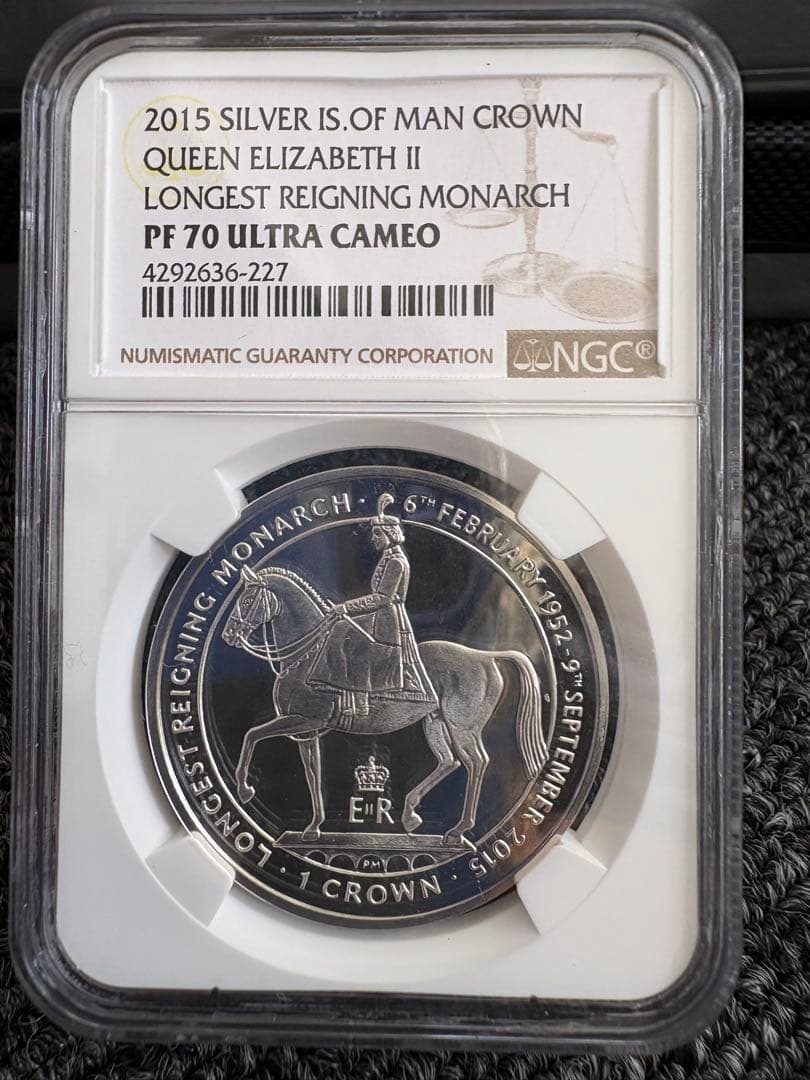 コレクション 2015 Isle of Man SilverCROWN PF 70 UCAM