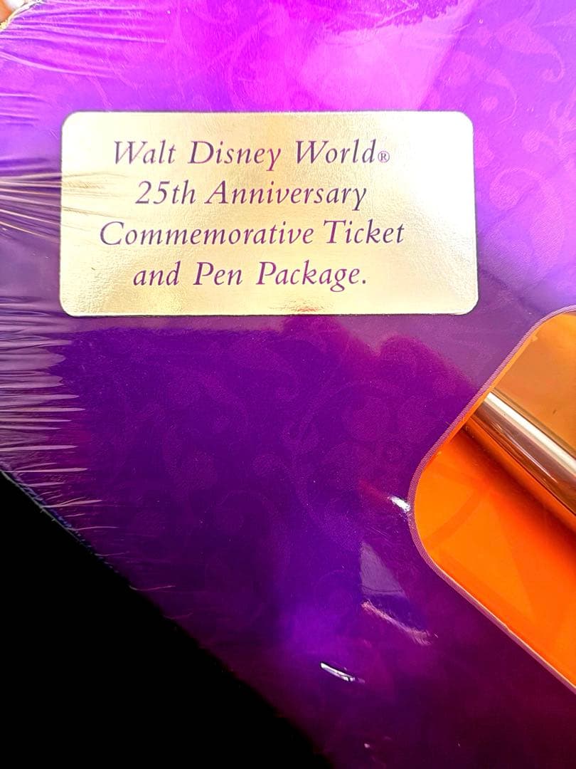 悶絶 Walt Disney World®︎25周年記念チケット&記念ボールペン