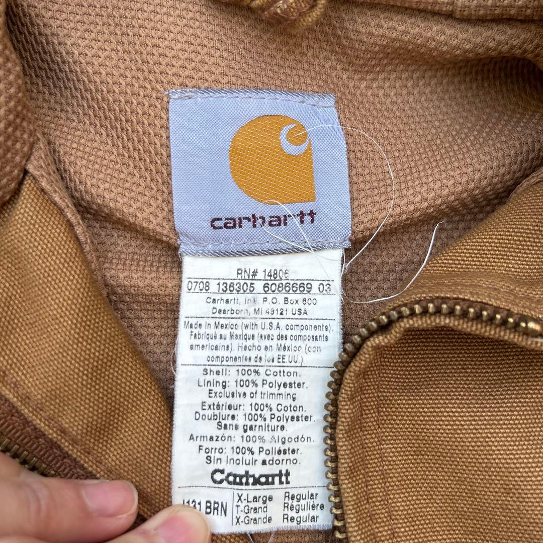 Carhartt Active Jacket XL Brown ワークジャケット