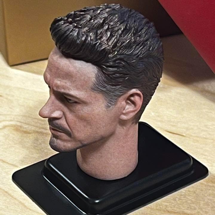 新品Hot Toysヴァリアントヘッド★トニースターク アイアンマンMK85★