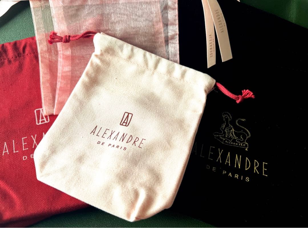 アレクサンドルドゥパリ バタフライデザインカチューシャ　【保管袋付】