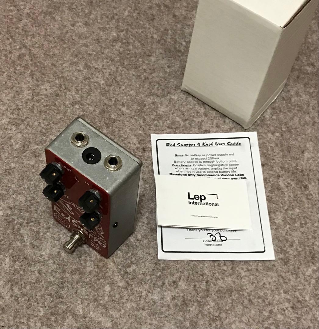 ギター Menatone Red Snapper 4knob