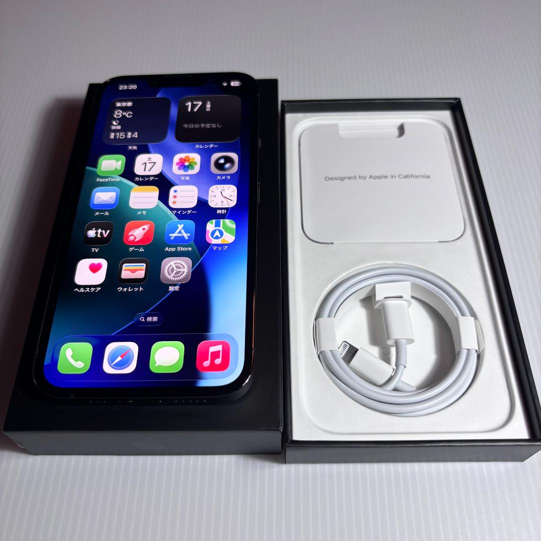 【即日出荷】ほぼ新品 iPhone 13 Pro 128GB アルパイングリーン