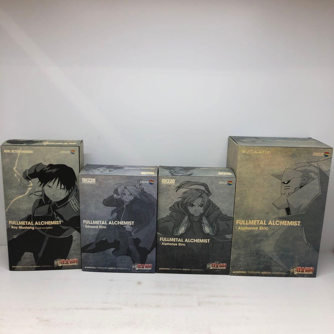 kny23312#56 RAH リアルアクションヒーローズ 鋼の錬金術 4種