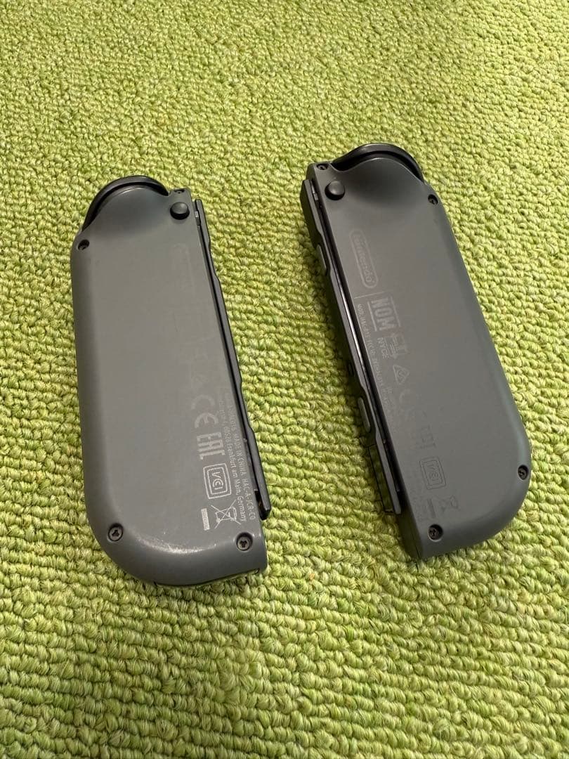 【美品】Nintendo Switch 本体、ハンドルセット、純正LANケーブル