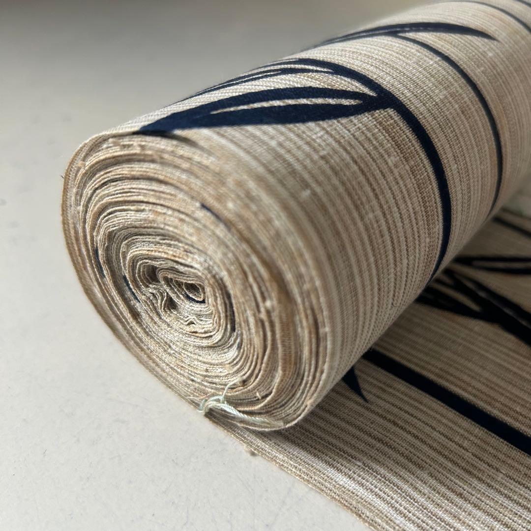 yk234 竺仙 本染 浴衣 反物 生地 リメイク 綿紬