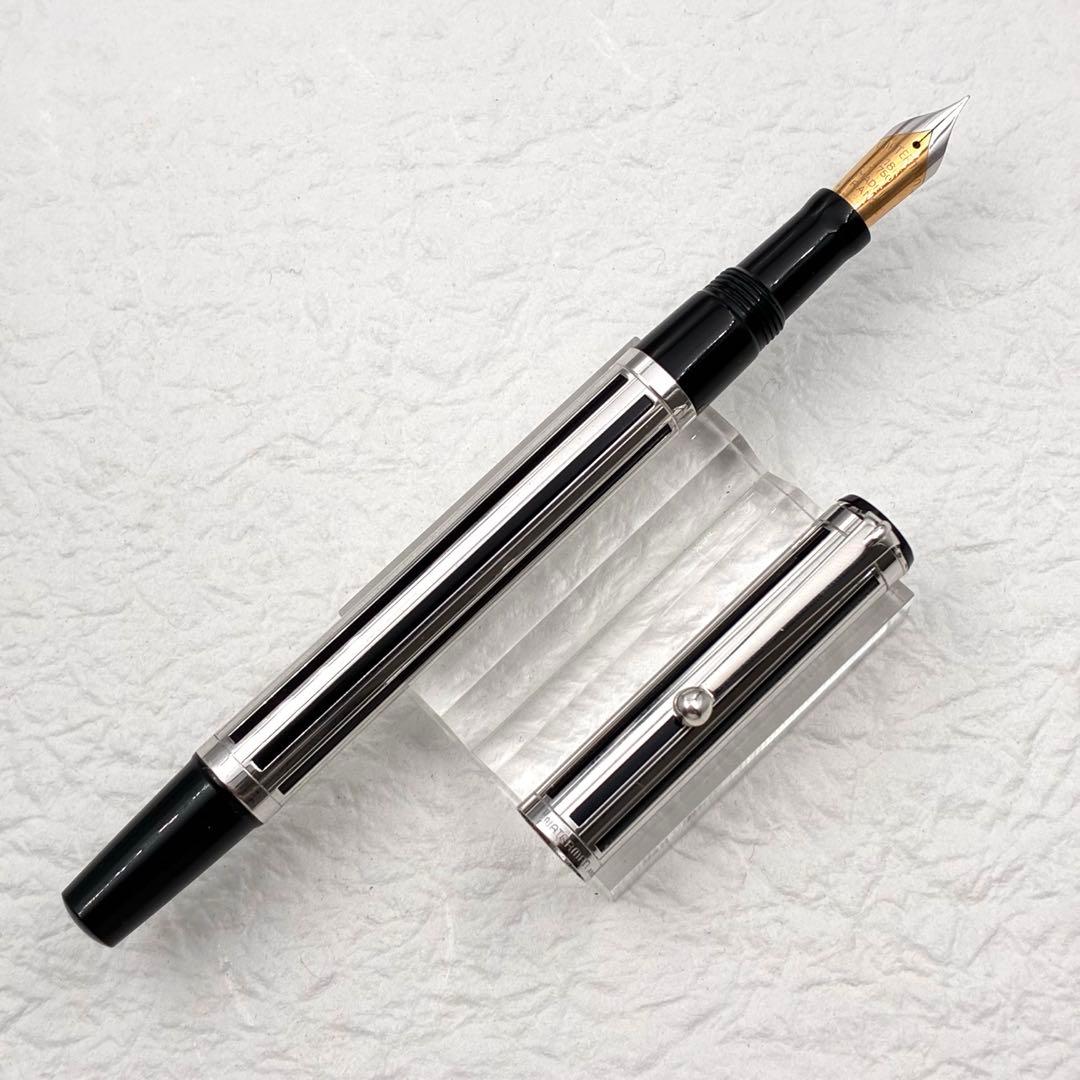 WATERMAN ウォーターマン 万年筆 ウォータミナ 銀製 オーバーレイ